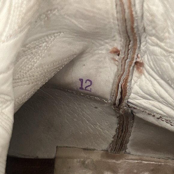 Dan Post Vintage Classic Brown Western Cowboy Boots Mens 12 - Picture 6 of 12